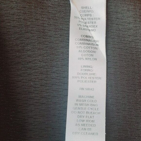 Maggy London Black & Lace Sheath Dress 6P - Picture 10 of 10